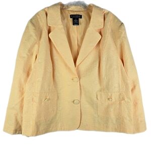 Dialogue Women's Cream Jacket, 3X